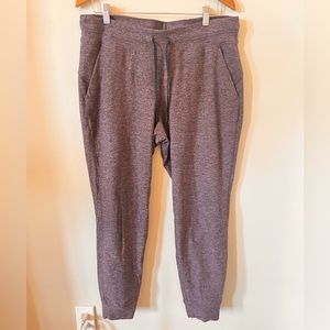 Lululemon Warm Down Heathered Jogger Size 12